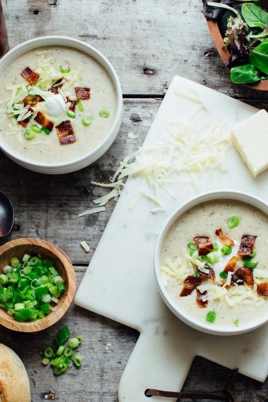 Image of Loaded Baked Potato Soup