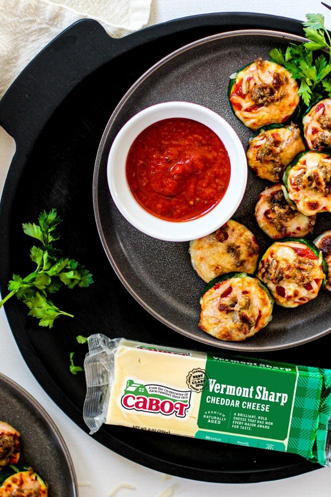 Image of Low Carb Zucchini Pizza Rounds