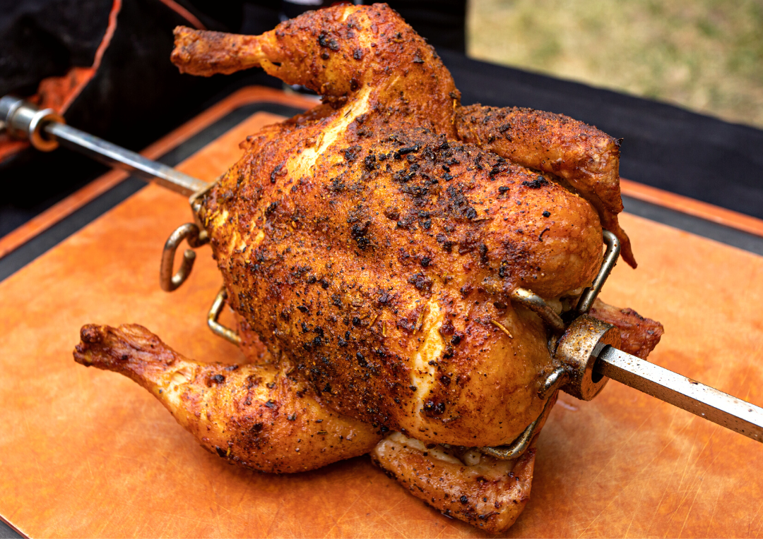 Poulet Sur Tournebroche Style Rôtisserie – BBQ Québec