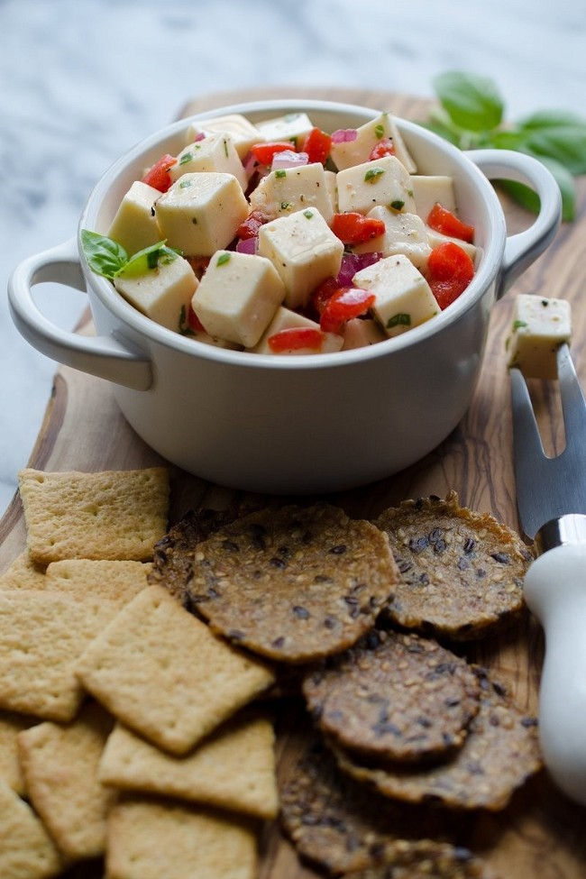 Image of Marinated Cabot Cheddar Cheese Cubes