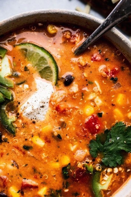 Image of Mexican Quinoa Soup