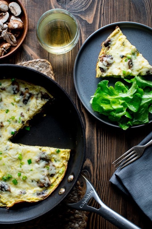 Mushroom Frittata