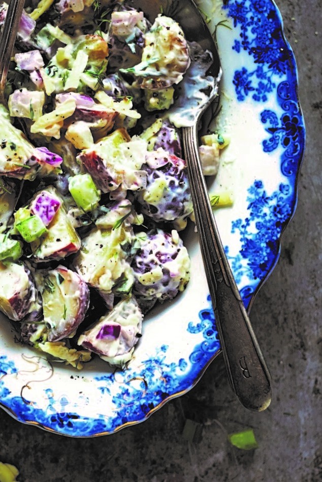 Image of New England Potato Salad with Cabot Horseradish Cheddar