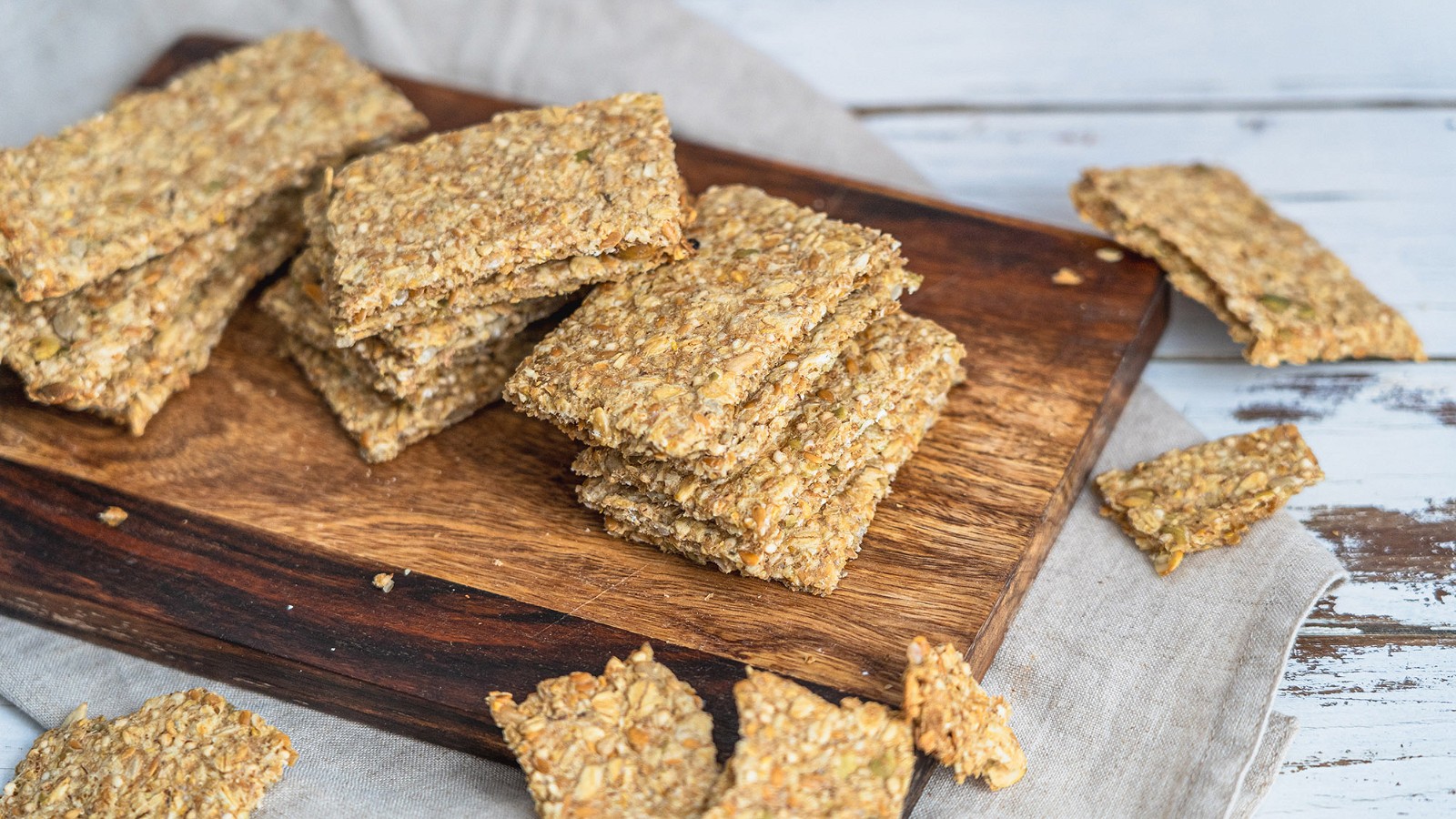 Image of Glutenfreies Knäckebrot – super fix gemacht und sehr einfach