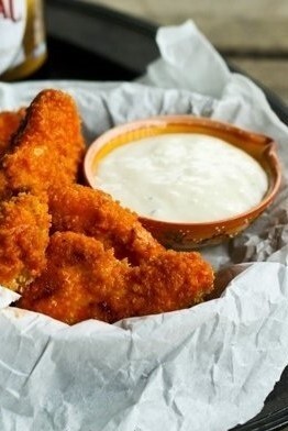 Image of Oven Fried Homemade Chicken Nuggets & Boneless Buffalo Wings