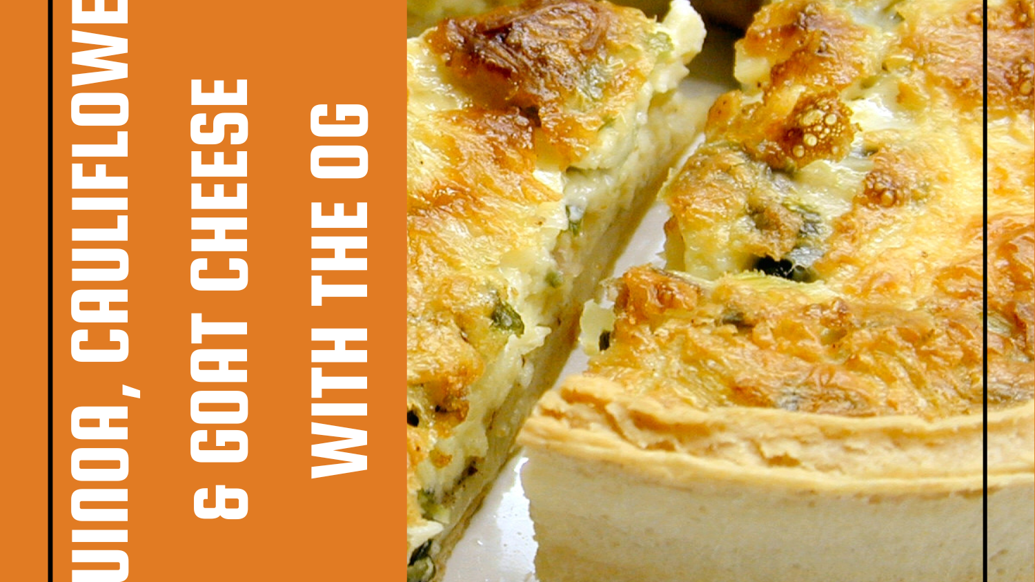 Image of The Ginger Goat Quiche