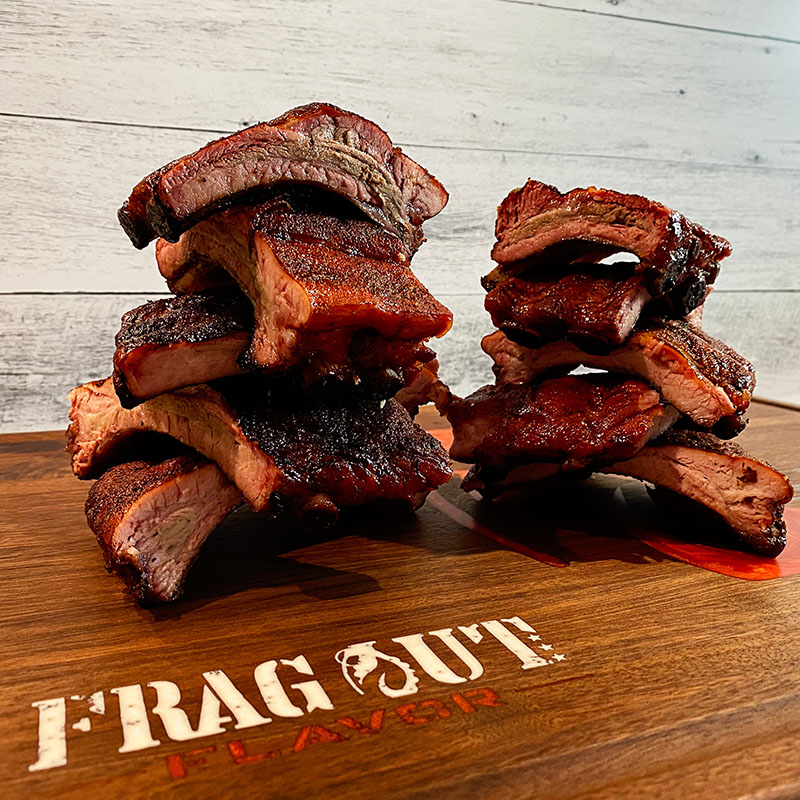 Sweet Smoked Pork Ribs