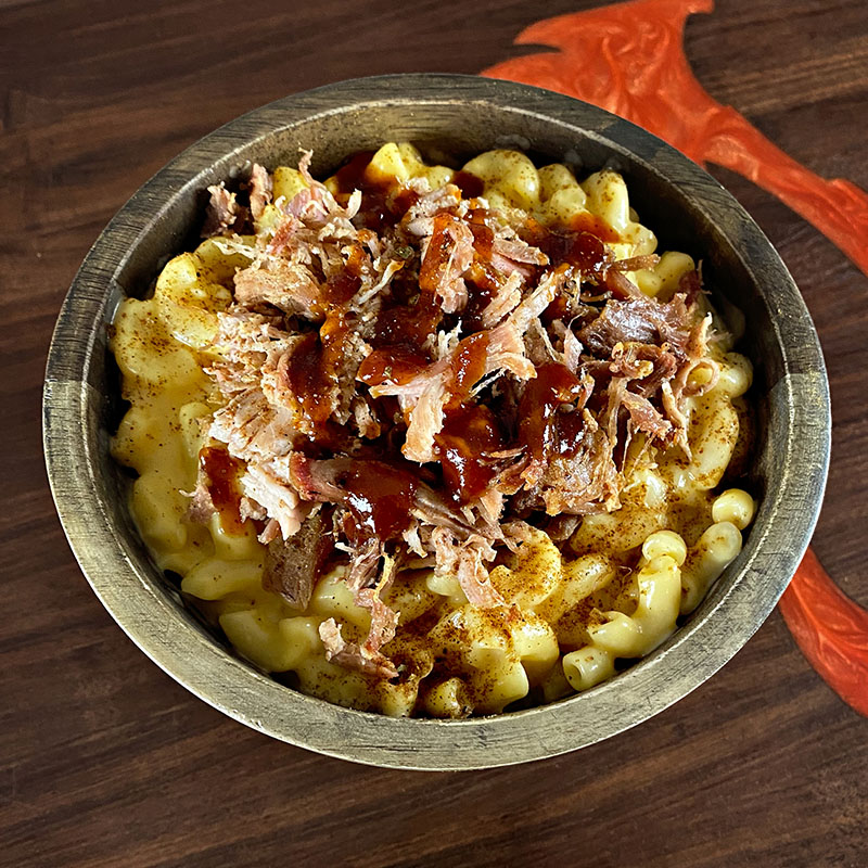 Pulled Pork Mac N’ Cheese