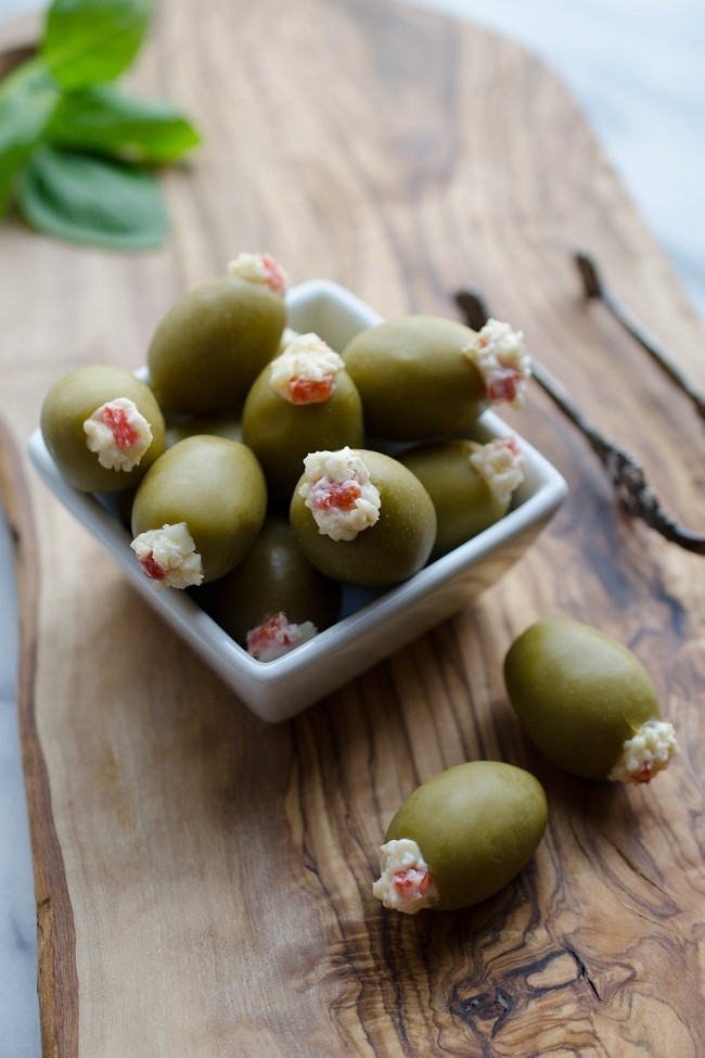 Image of Pimento Cheese Stuffed Olives