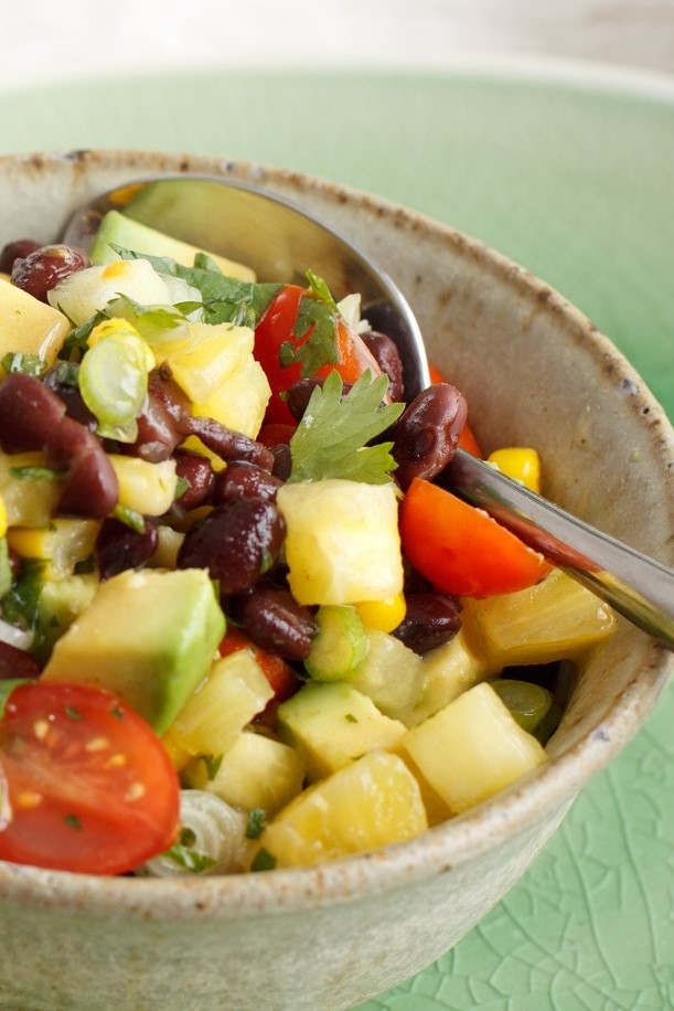 Pineapple Black Bean Salsa