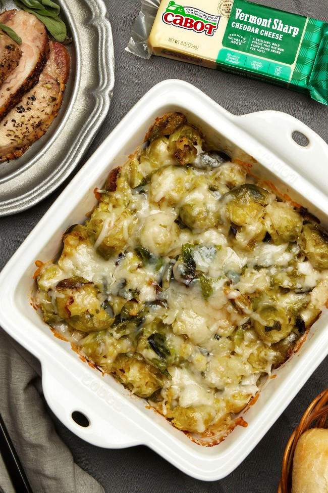 Image of Richardson Farm’s Smashed Brussels Sprouts With Cheese