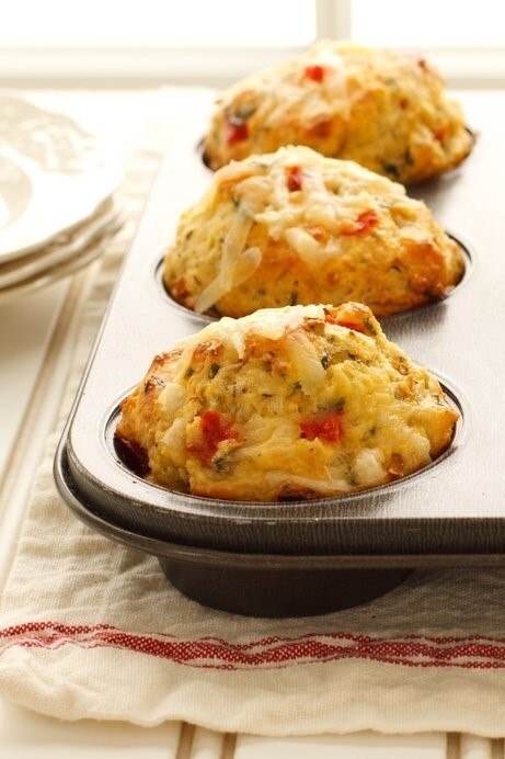 Image of Savory Herb Corn Muffins