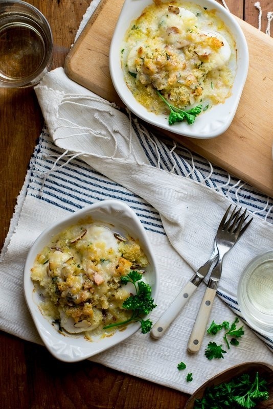 Image of Sea Scallops Gratin