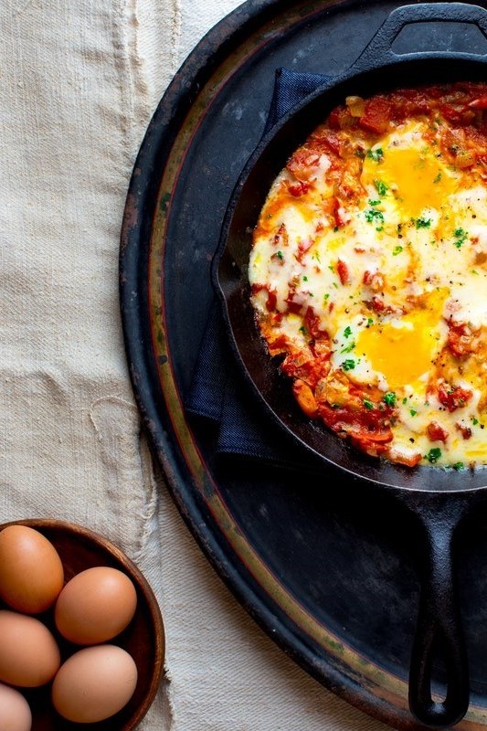 Image of Shakshuka (A Jewish/North African-Inspired Egg Dish)
