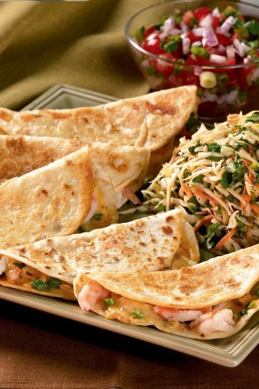 Image of Shrimp & Habanero Quesadillas