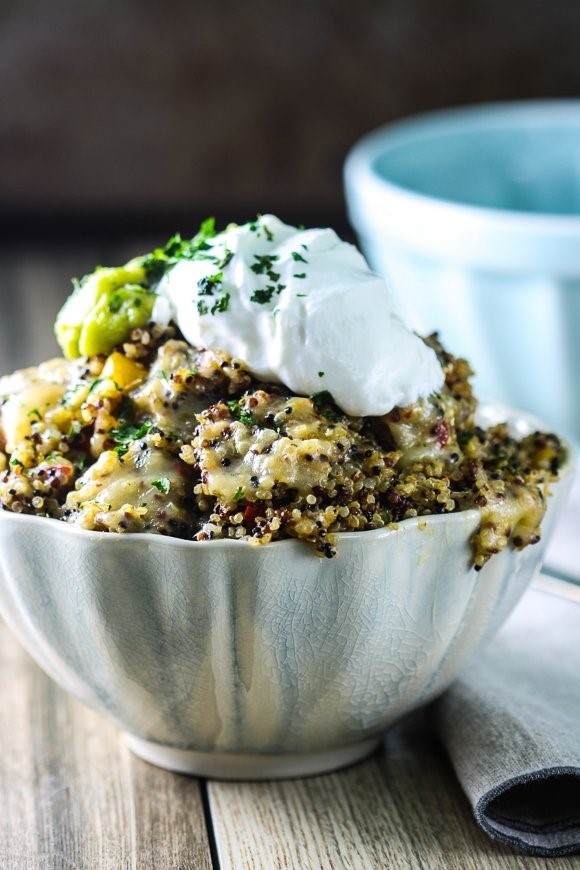 Image of Slow Cooker Mexican Quinoa Casserole