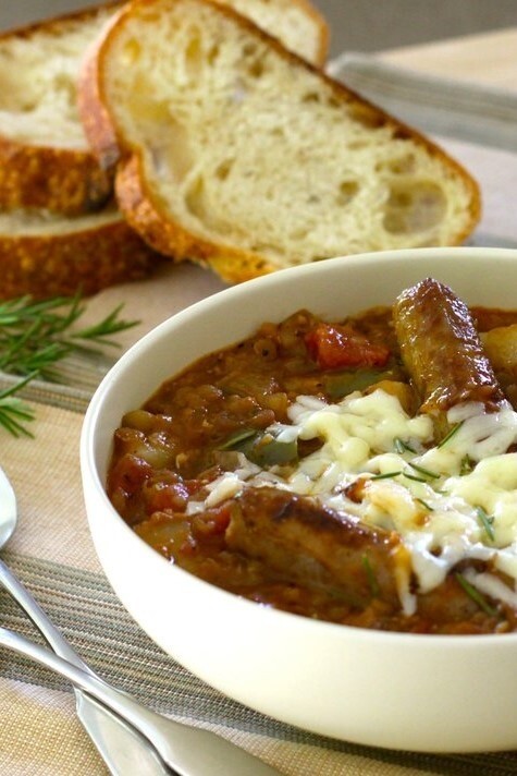 Image of Slow Cooker Sausage Stew
