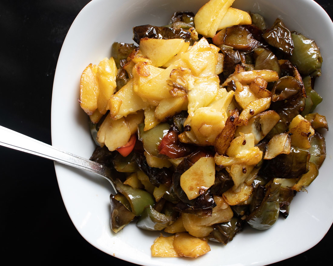 Patate e Peperoni — Calabrian Potatoes and Peppers