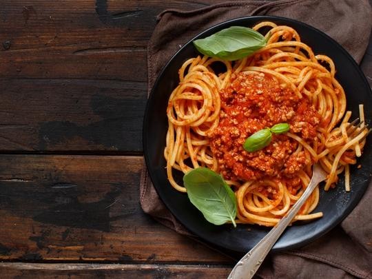 Image of Healthy Spaghetti Bolognese Recipe