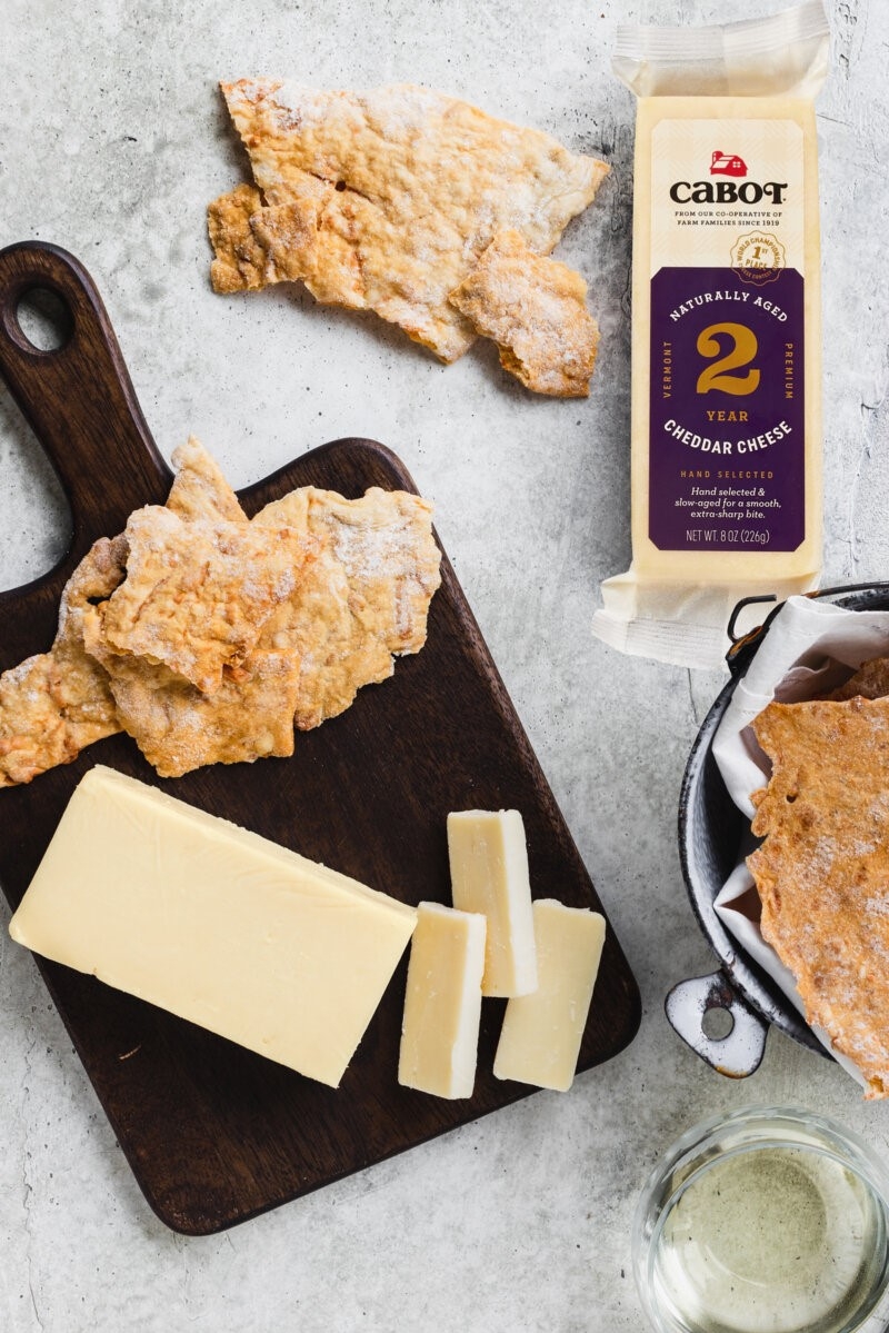 Sourdough Discard Cheese Crackers Recipe