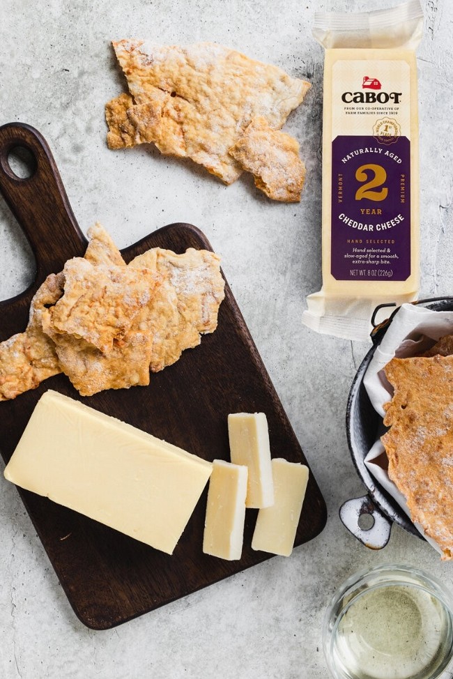 Image of Sourdough Discard Cheese Crackers Recipe
