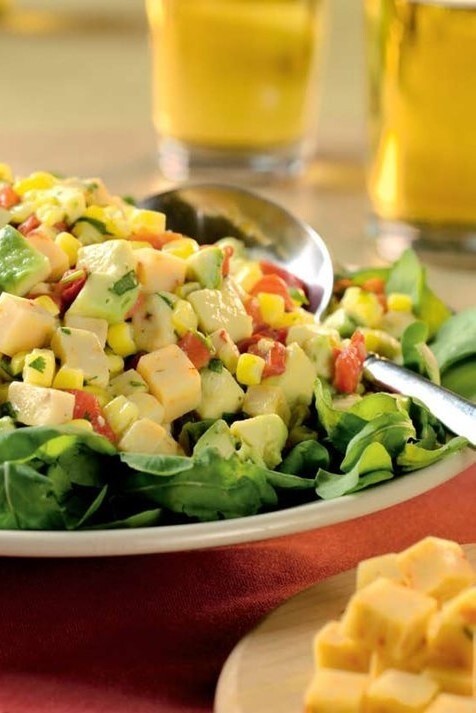 Image of Southwestern Corn, Avocado & Pepper Jack Salad