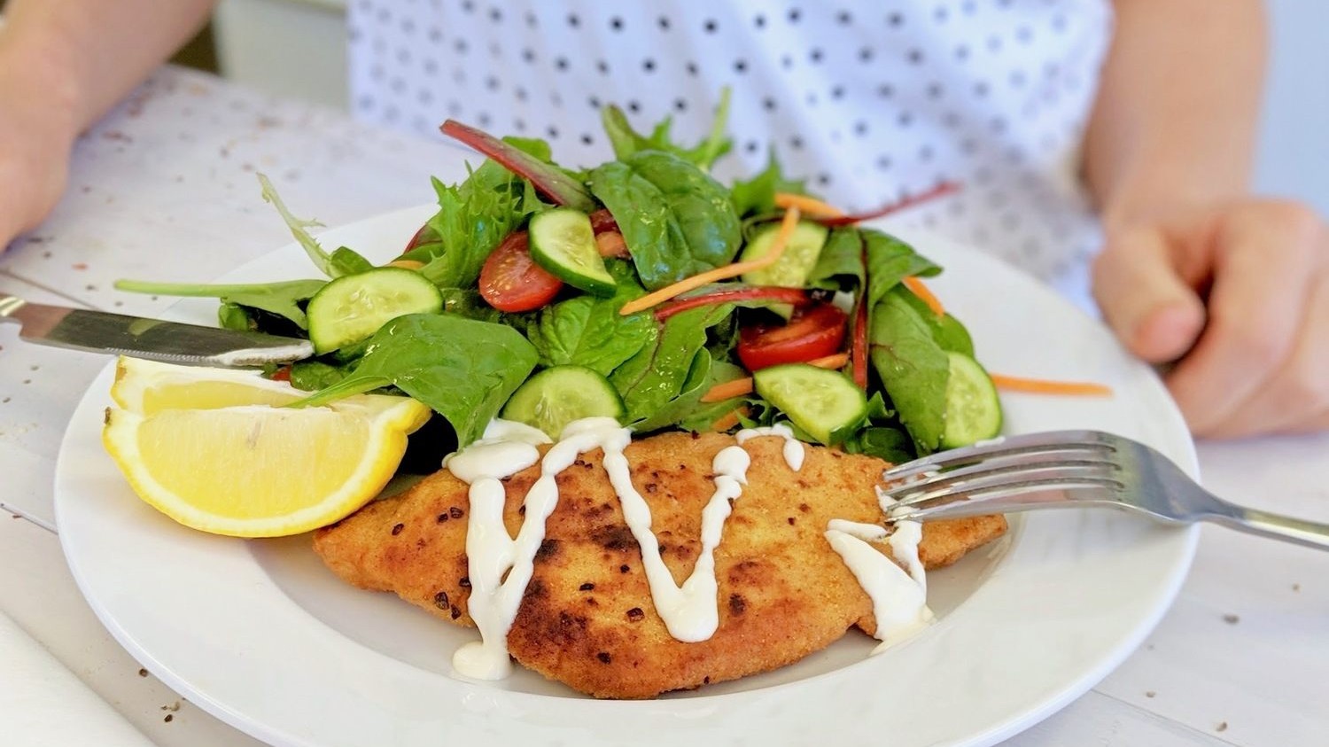 Image of Low Carb Chicken Schnitzel