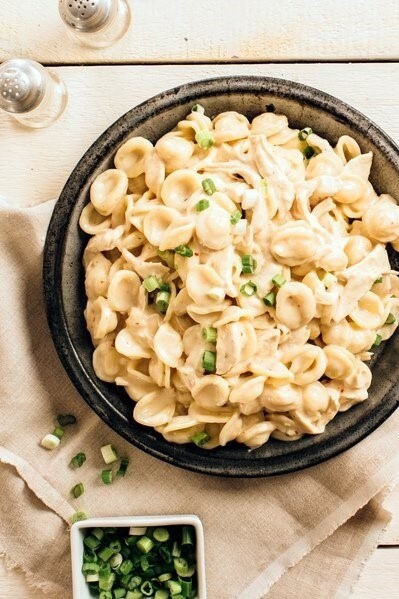 Image of Stovetop Cheddar Chicken Mac & Cheese