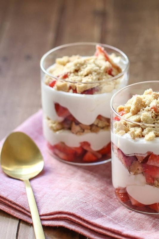 Image of Strawberry Shortcake Yogurt Parfait
