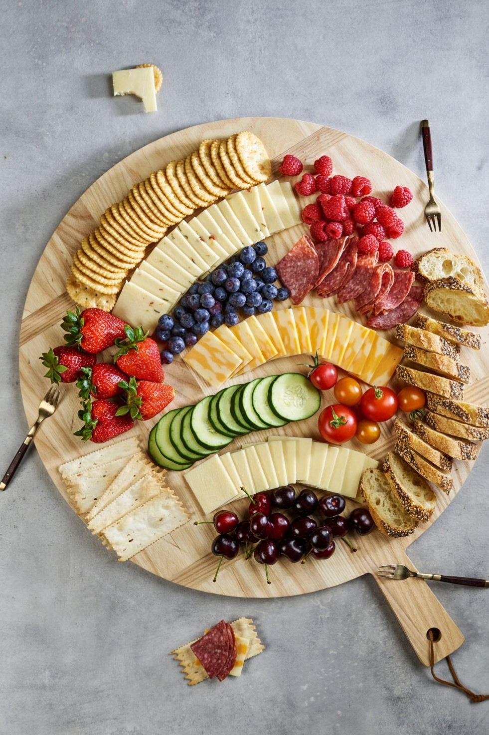 Summer Harvest Cheese Board