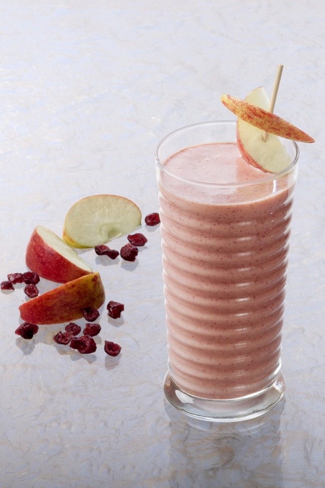 Image of Superhero Apple-Cranberry Smoothie