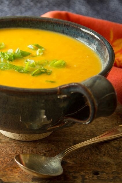 Image of Sweet Potato Chipotle Cheddar Soup