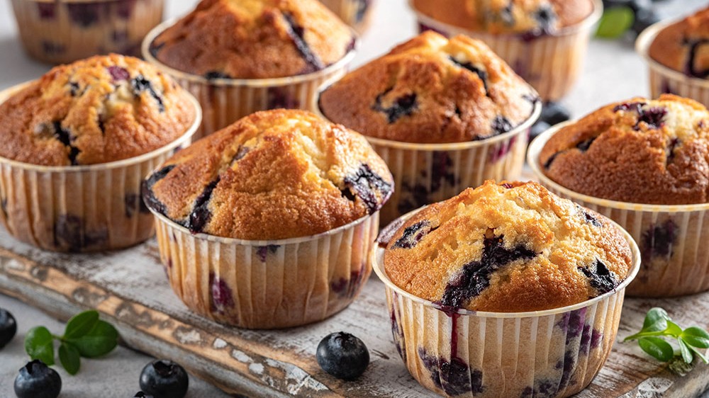 Image of Keto Blueberry Muffins