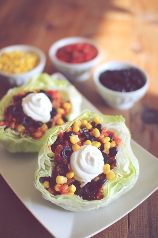 Turkey Lettuce Wrap Tacos