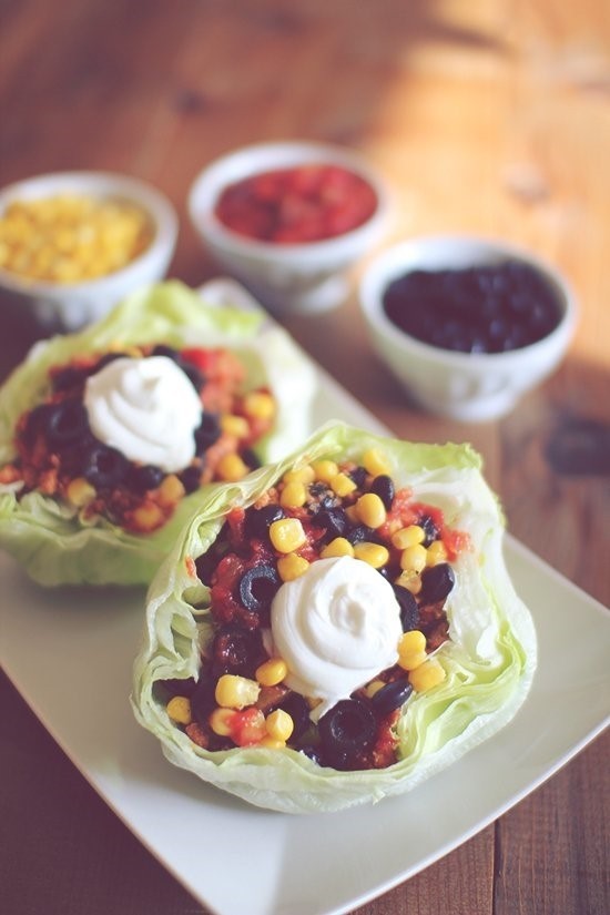 Image of Turkey Lettuce Wrap Tacos