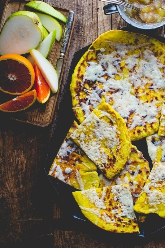 Image of Turmeric Skillet Flatbreads