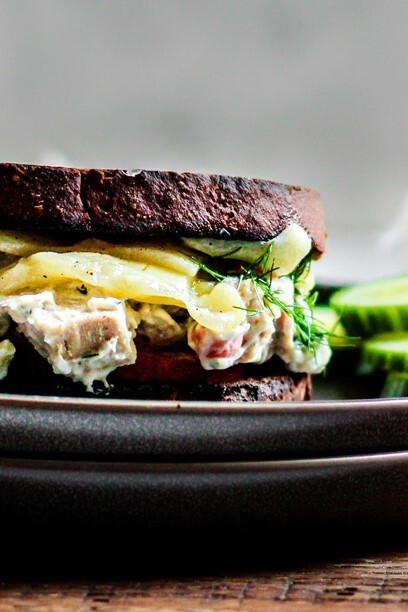 Image of Tzatziki Chicken Salad Sandwiches