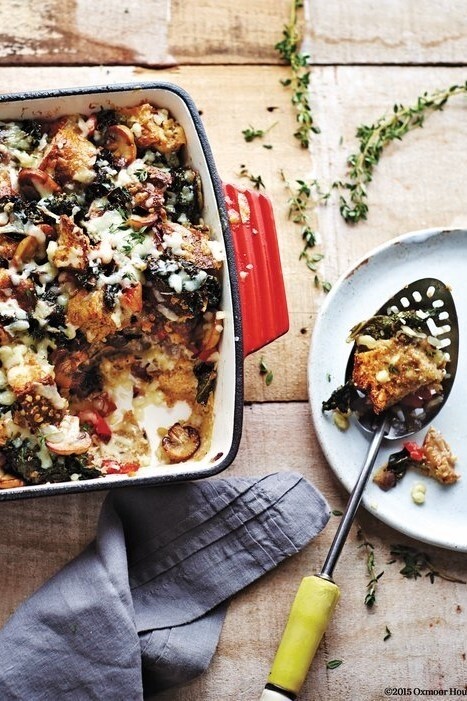 Image of Vegetable, Egg & Cheddar Strata