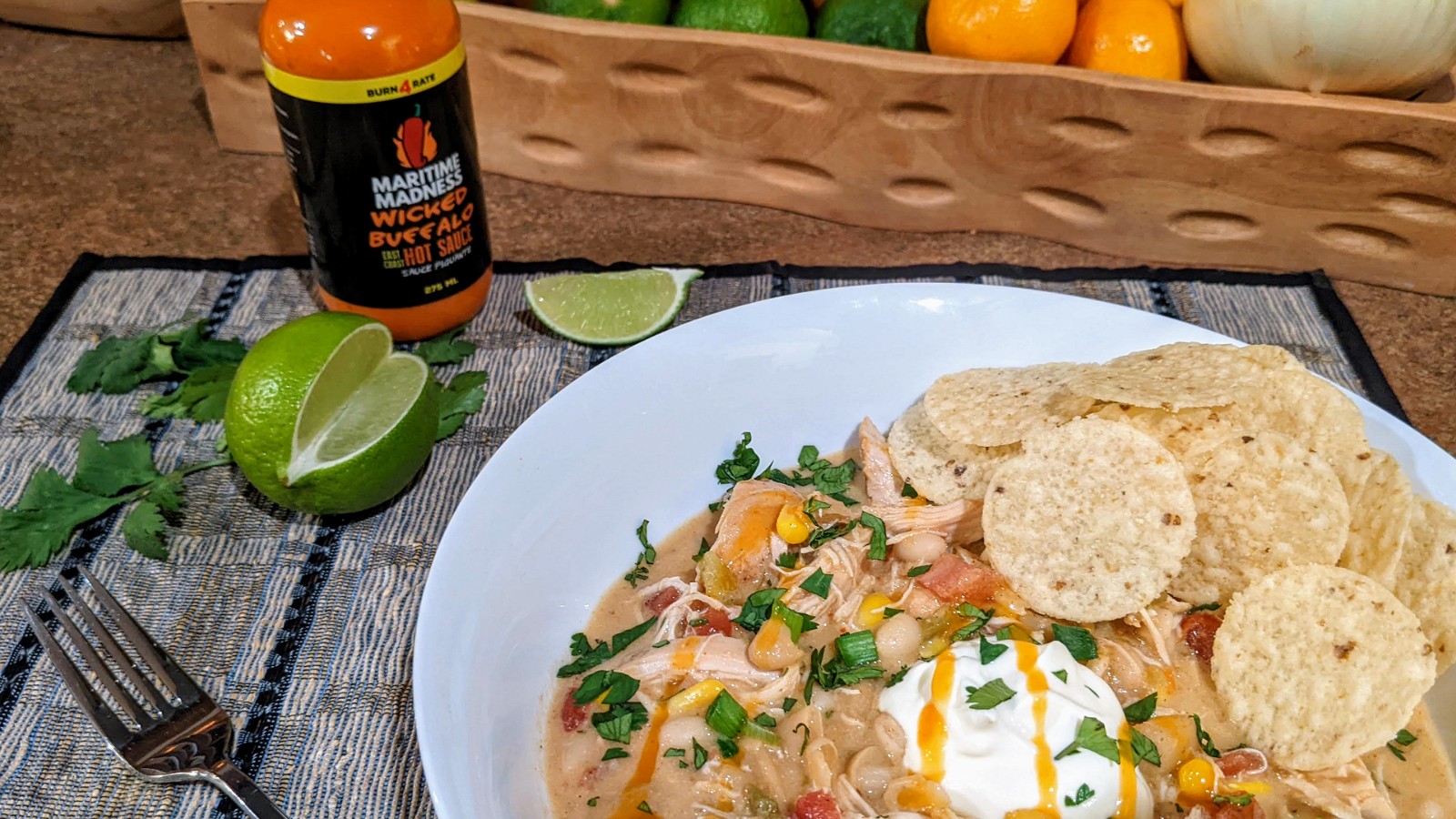 Image of Slow Cooker Buffalo Chicken Chili