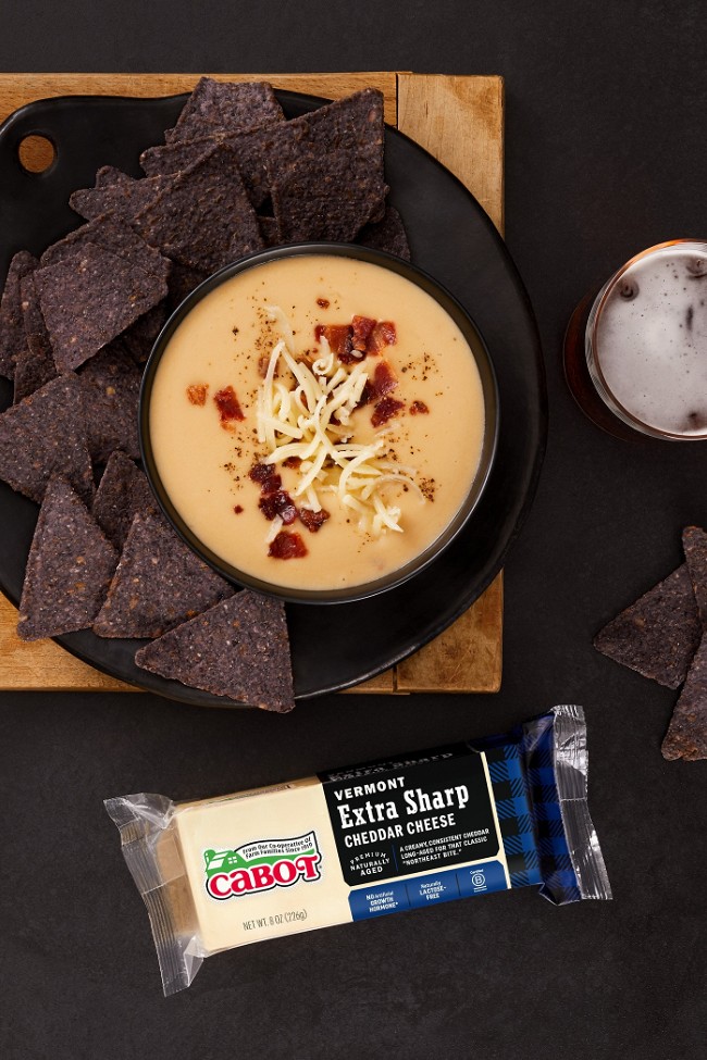 Image of Warm Cheddar, Ale & Bacon Dip