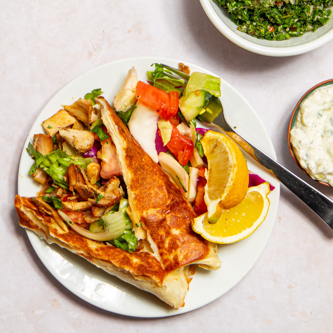 Oven Roasted Chicken Shawarma