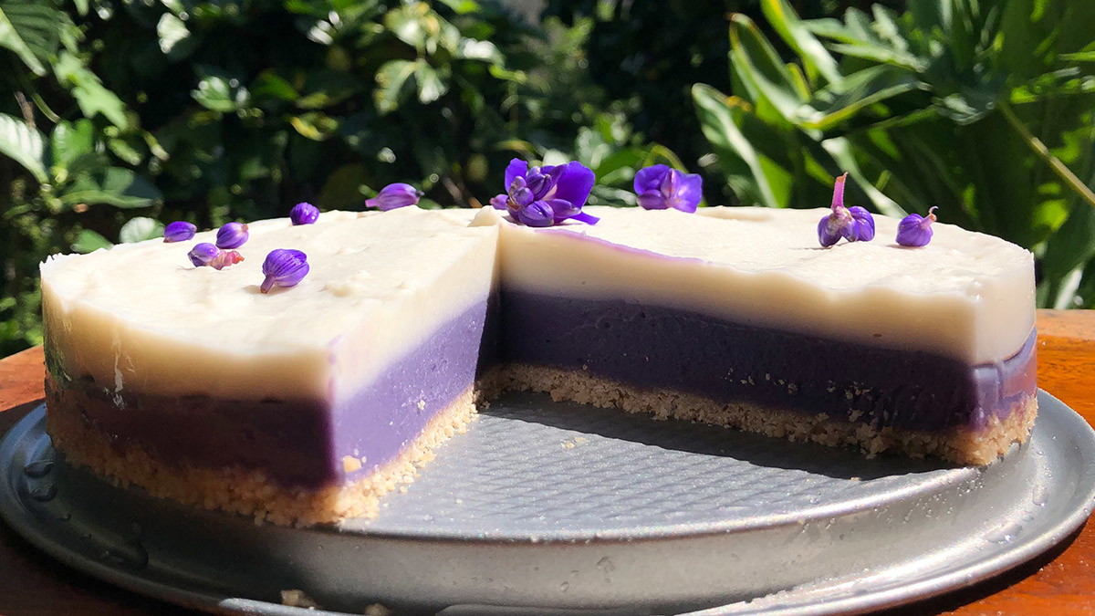 ʻUala Haupia Pie
