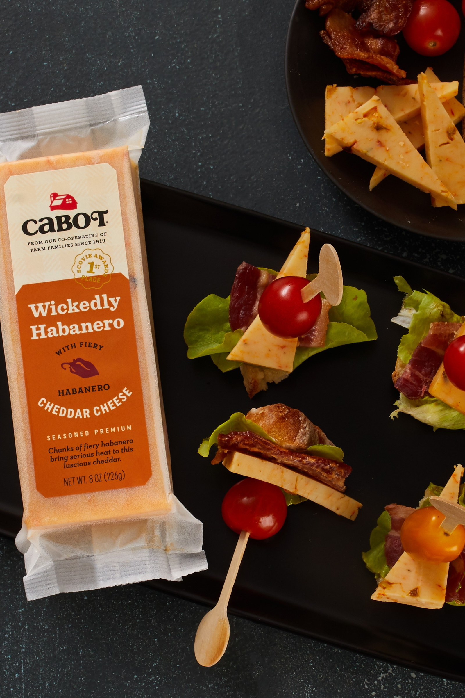Wickedly Habanero Cheddar BLT Bites