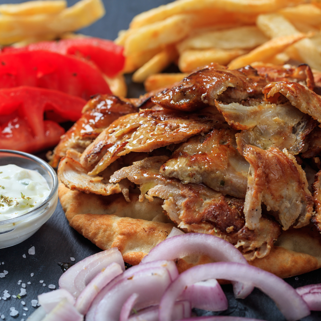 Slow Cooker Lamb Shawarma