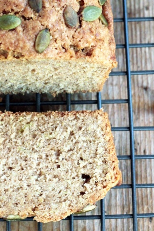 Image of Zucchini Bread with Pumpkin Seeds