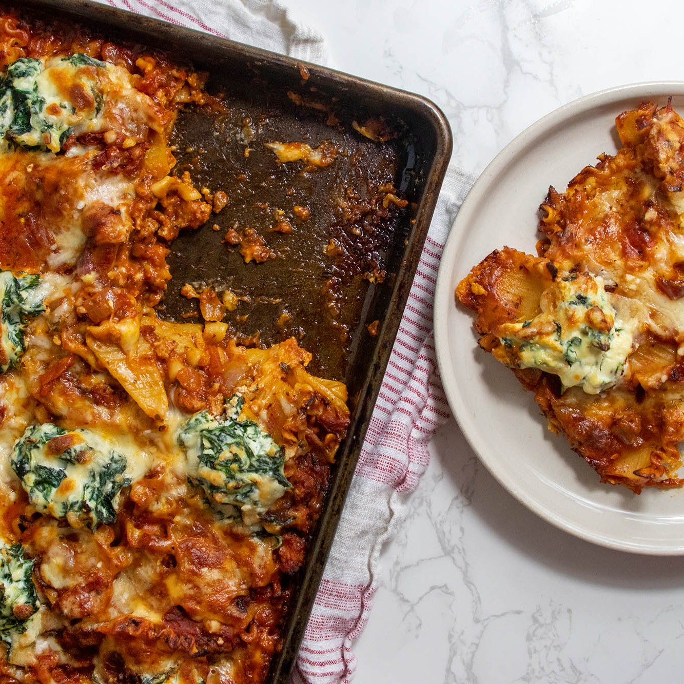 Giada Sheet Pan Lasagna - Sugar and Soul