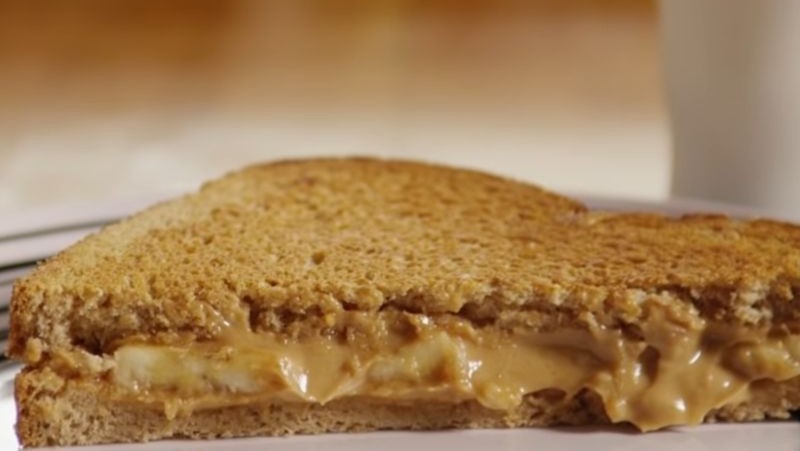 Image of Grilled Peanut Butter and Banana Sandwich