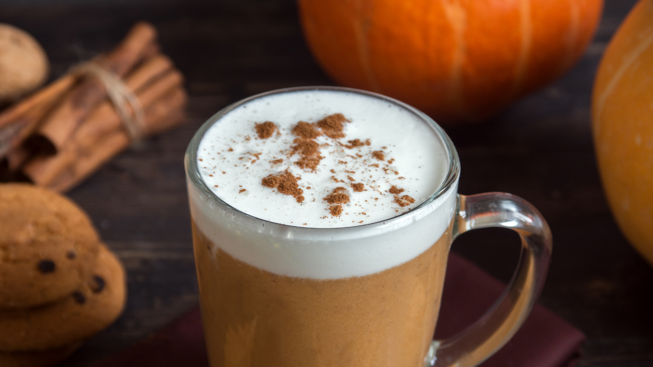 Image of Iced Coffee with Pumpkin Spice Cold Foam