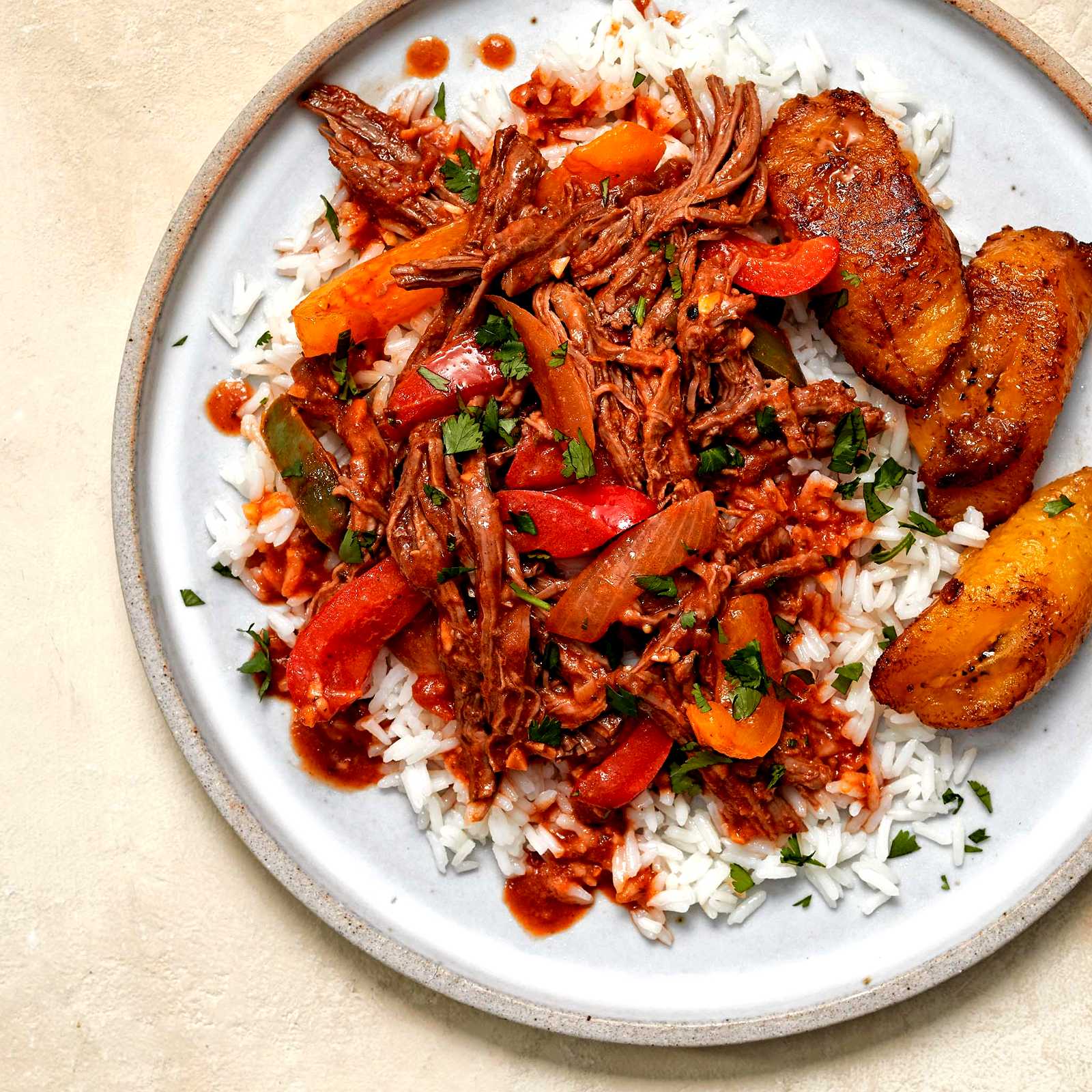 Image of Slow-Cooked Flank Steak Ropa Vieja
