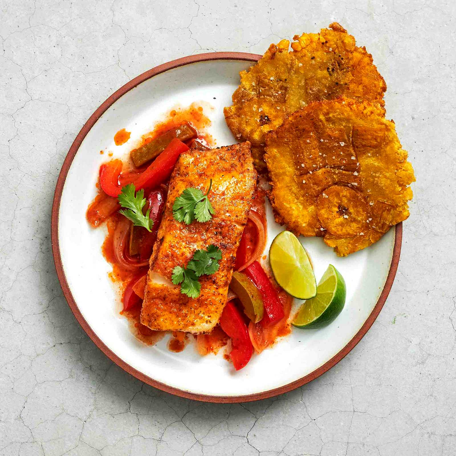 Image of Pan Seared Grouper With Caribbean Creole Sauce
